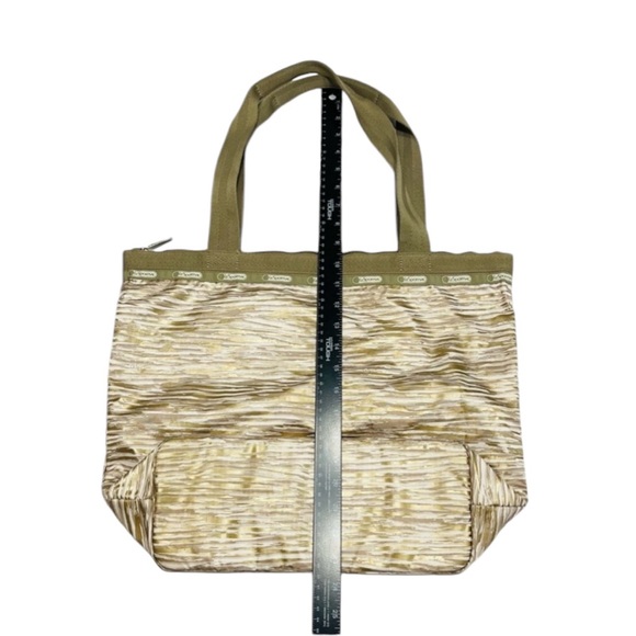 Lesportsac Hailey Tote Shoulder Bag Zipper Top Large Medium Carry On Travel Work - Picture 6 of 7